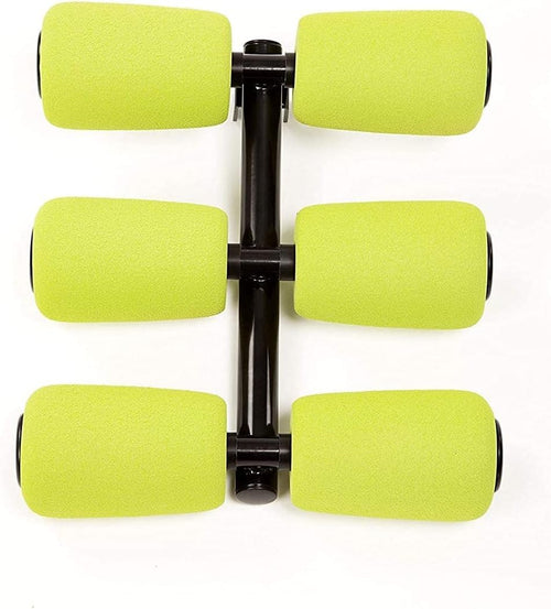 AB Doer 360 Workout Equipment for Total Core and Abs Exercise Fat-Burning Toning and Fitness at Home AB Doer 360 6 Pack Massage Roller Kit